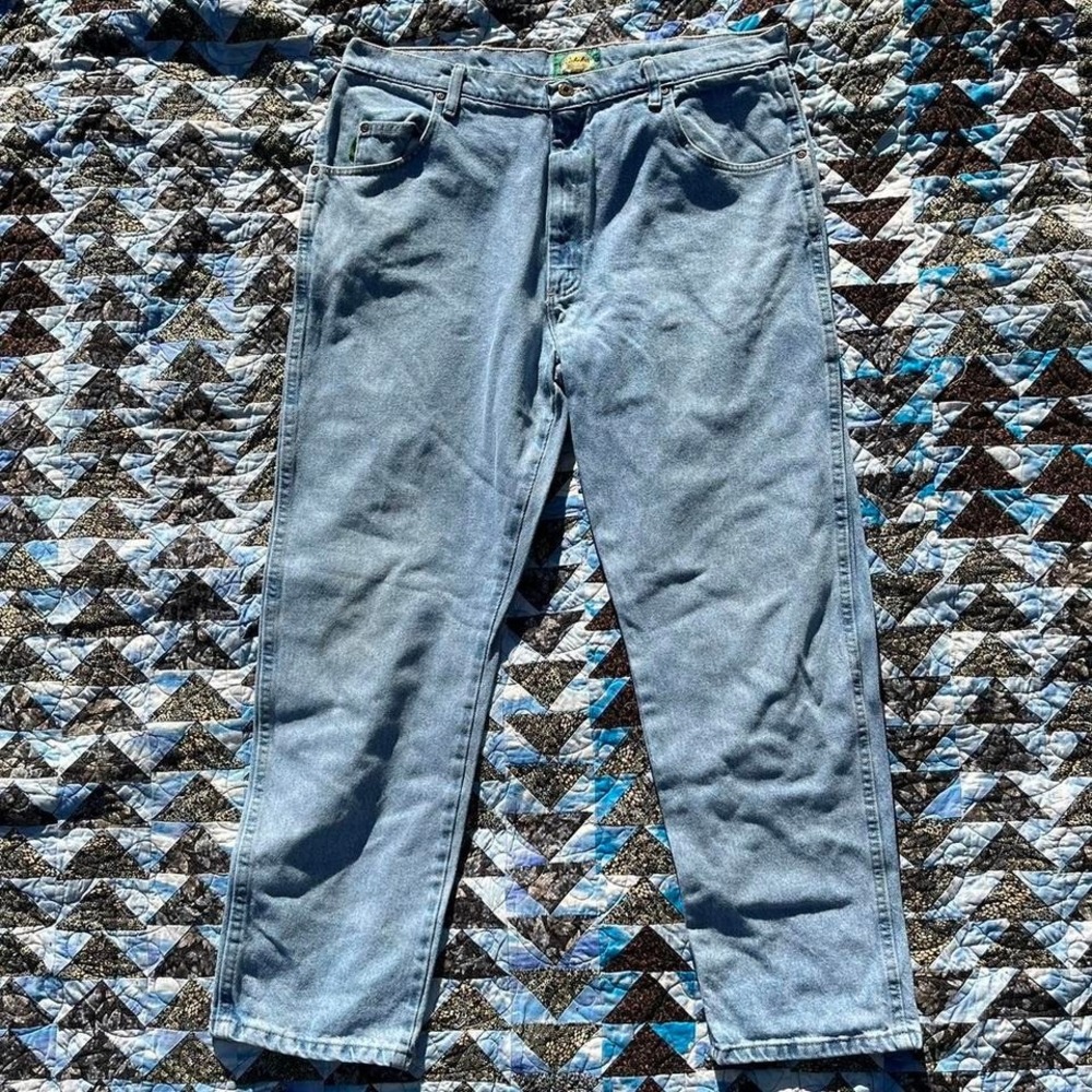 Cabela's jeans pretty worn